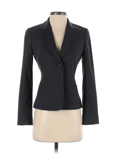 Pre-owned T Tahari Blazer Jacket In Black