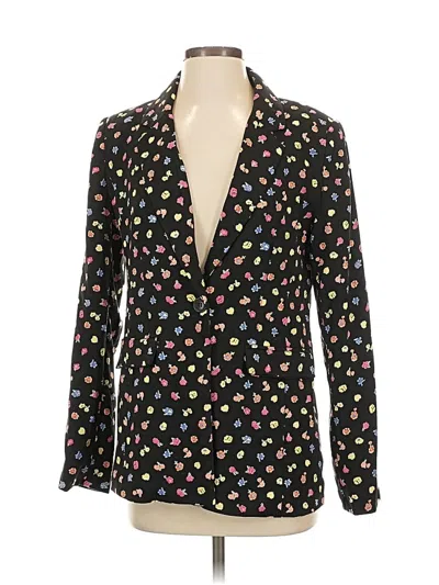 Pre-owned T Tahari Blazer Jacket In Black