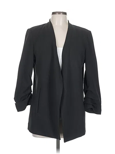 Pre-owned T Tahari Blazer Jacket In Black