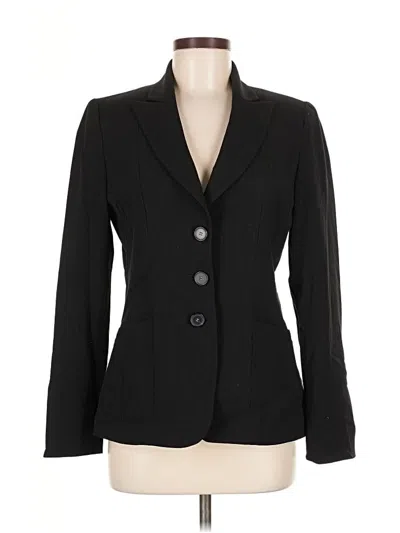 Pre-owned T Tahari Blazer Jacket In Black