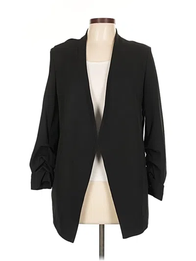 Pre-owned T Tahari Blazer Jacket In Black