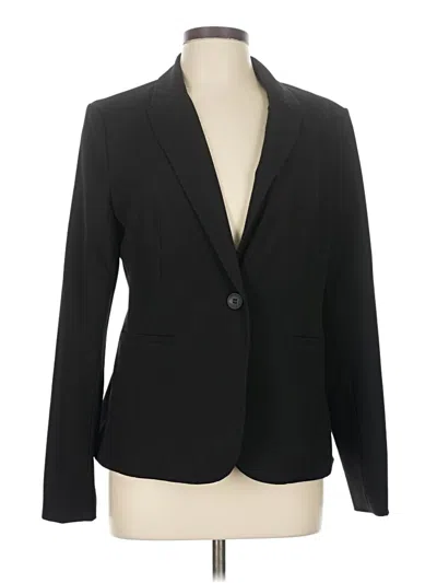 Pre-owned T Tahari Blazer Jacket In Black
