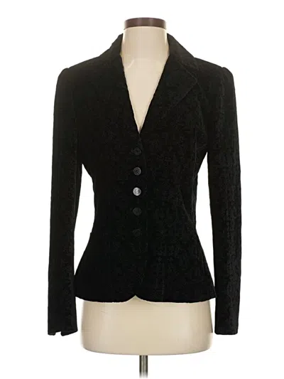 Pre-owned T Tahari Blazer Jacket In Black
