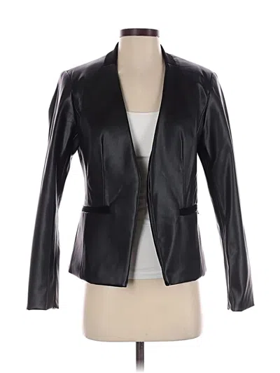 Pre-owned T Tahari Blazer Jacket In Black