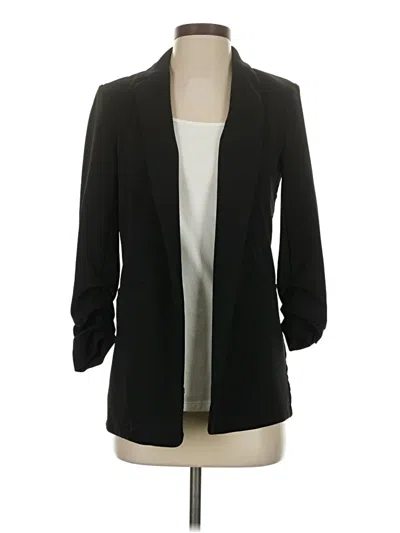 Pre-owned T Tahari Blazer Jacket In Black