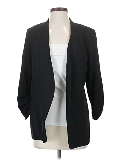 Pre-owned T Tahari Blazer Jacket In Black
