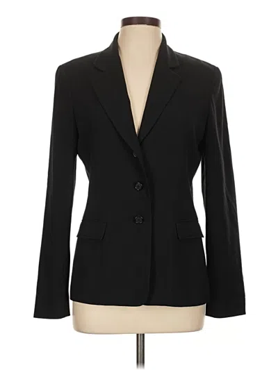 Pre-owned T Tahari Blazer Jacket In Black