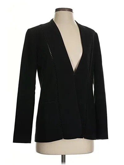 Pre-owned T Tahari Blazer Jacket In Black