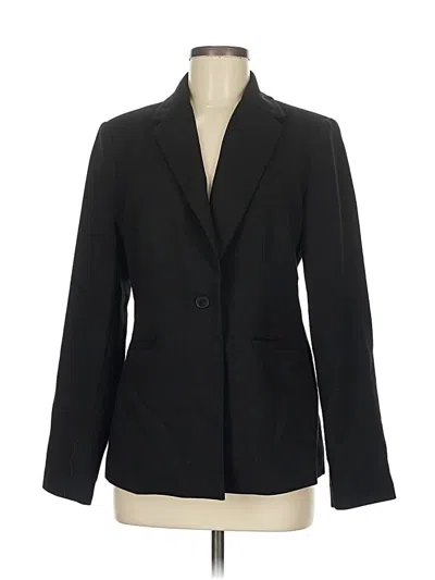 Pre-owned T Tahari Blazer Jacket In Black