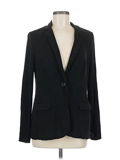 Pre-owned T Tahari Blazer Jacket In Black