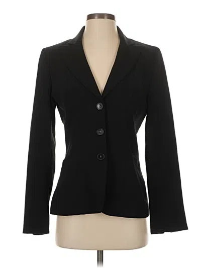 Pre-owned T Tahari Blazer Jacket In Black