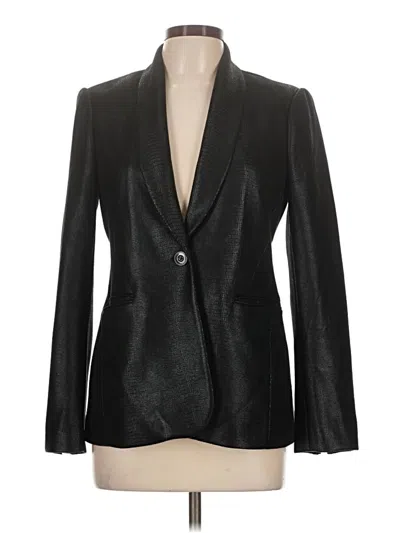 Pre-owned T Tahari Blazer Jacket In Black