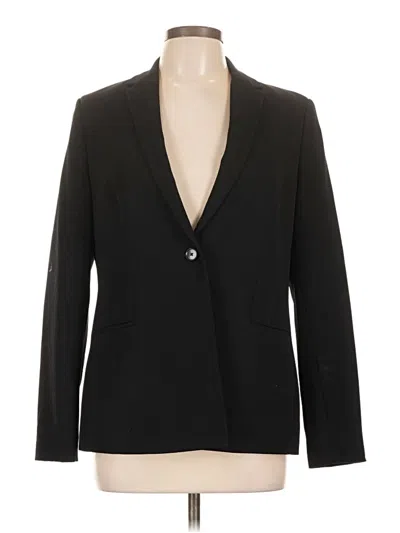 Pre-owned T Tahari Blazer Jacket In Black