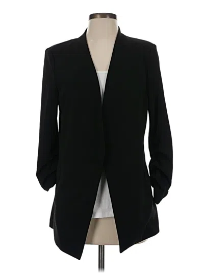 Pre-owned T Tahari Blazer Jacket In Black