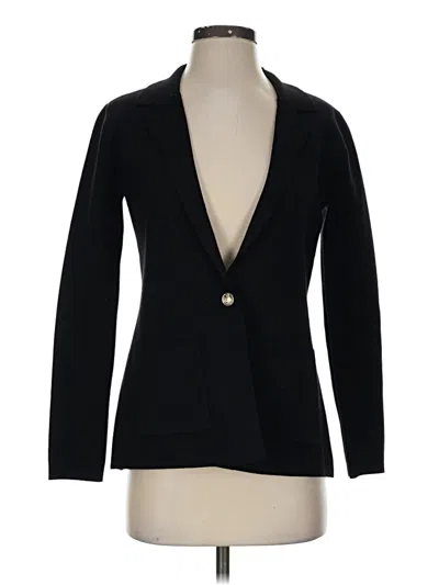 Pre-owned T Tahari Blazer Jacket In Black