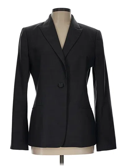 Pre-owned T Tahari Blazer Jacket In Black