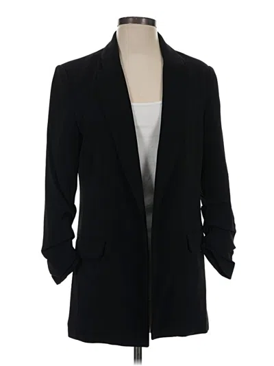 Pre-owned T Tahari Blazer Jacket In Black