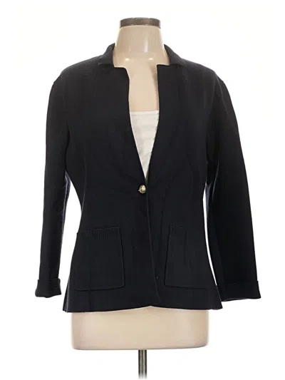 Pre-owned T Tahari Blazer Jacket In Black