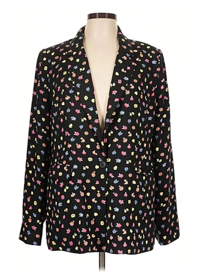 Pre-owned T Tahari Blazer Jacket In Black