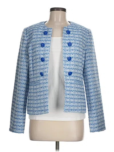 T Tahari Blazer Jacket In Blue