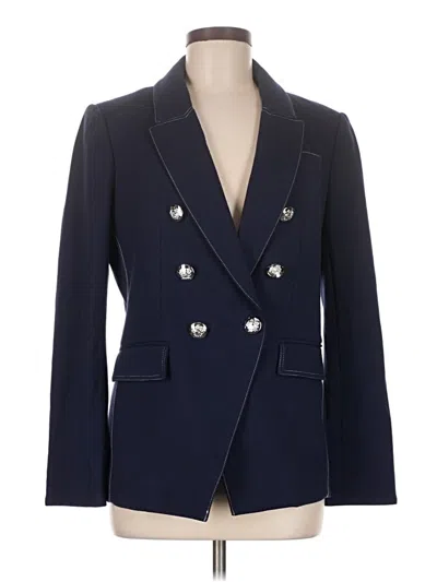 Pre-owned T Tahari Blazer Jacket In Blue