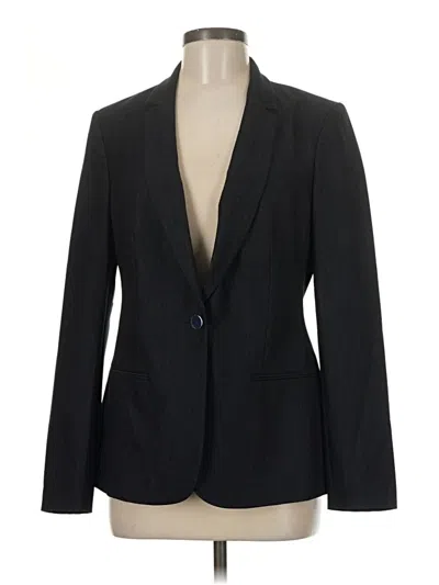 Pre-owned T Tahari Blazer Jacket In Blue