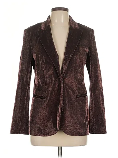 Pre-owned T Tahari Blazer Jacket In Brown
