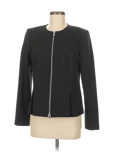 Pre-owned T Tahari Blazer Jacket In Gray