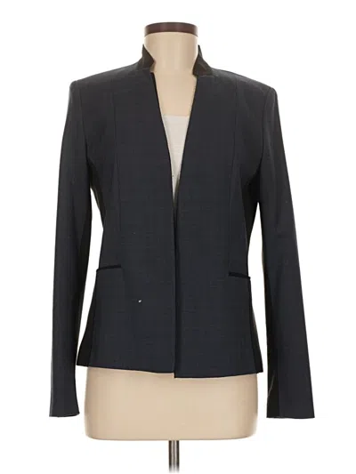 Pre-owned T Tahari Blazer Jacket In Gray