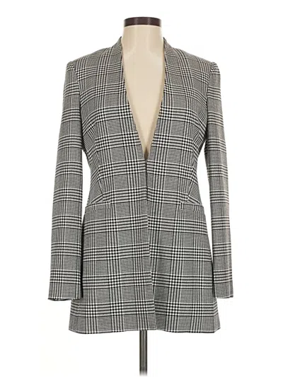 Pre-owned T Tahari Blazer Jacket In Gray