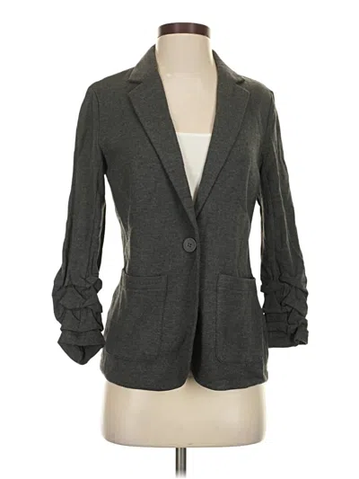 T Tahari Blazer Jacket In Gray
