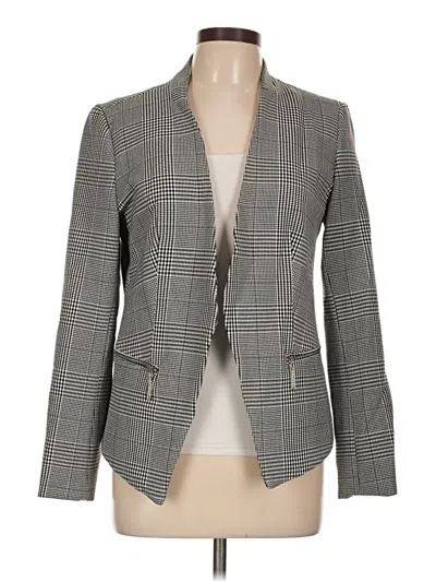 Pre-owned T Tahari Blazer Jacket In Gray