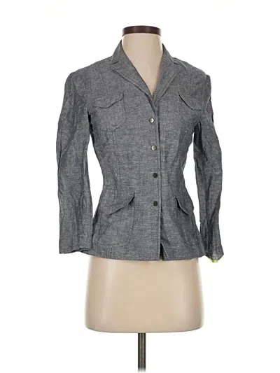 Pre-owned T Tahari Blazer Jacket In Gray