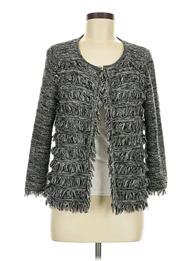 Pre-owned T Tahari Blazer Jacket In Gray