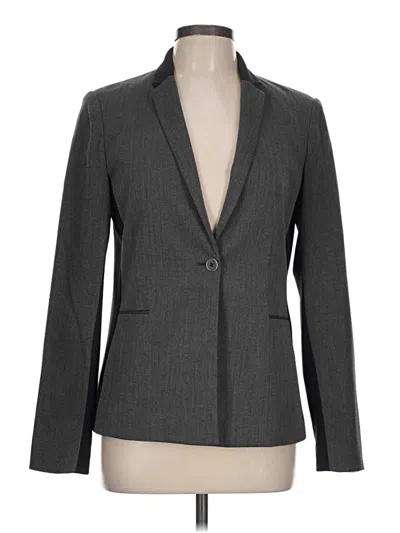 Pre-owned T Tahari Blazer Jacket In Gray