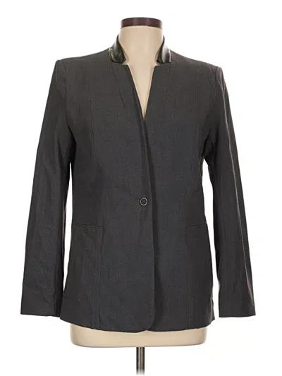Pre-owned T Tahari Blazer Jacket In Gray