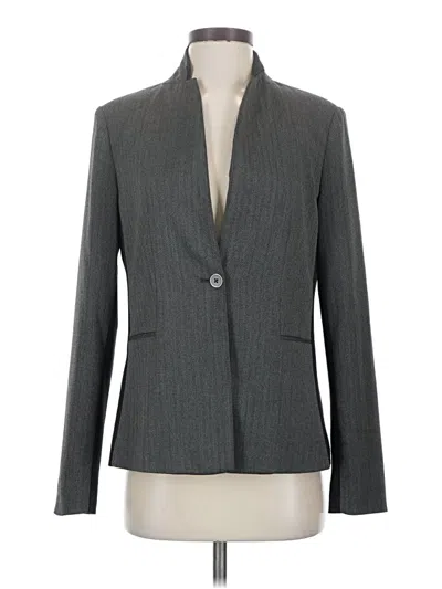 Pre-owned T Tahari Blazer Jacket In Gray