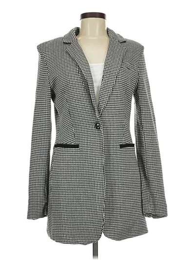 Pre-owned T Tahari Blazer Jacket In Gray