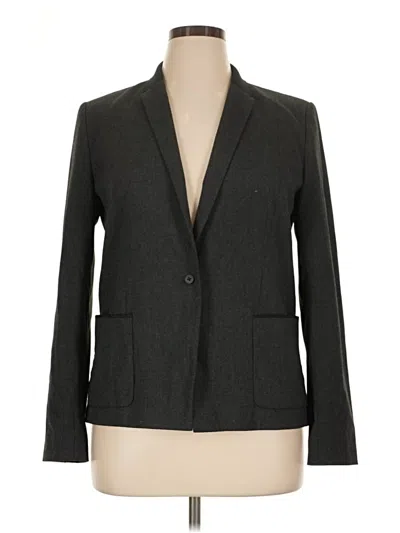 Pre-owned T Tahari Blazer Jacket In Gray