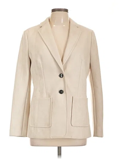 Pre-owned T Tahari Blazer Jacket In Ivory