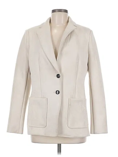 Pre-owned T Tahari Blazer Jacket In Ivory