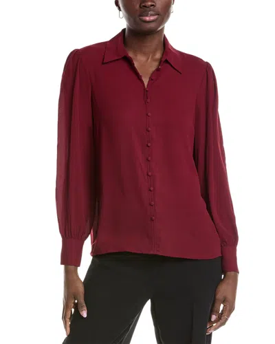 T Tahari Blouse In Red