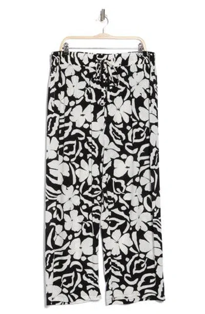 T Tahari Border Print Pants