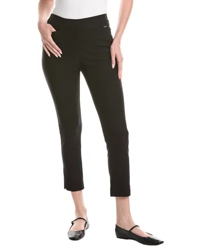 T Tahari Bridgette Ankle Crop Pant In Black