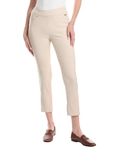 T Tahari Bridgette Ankle Crop Pant In Neutral