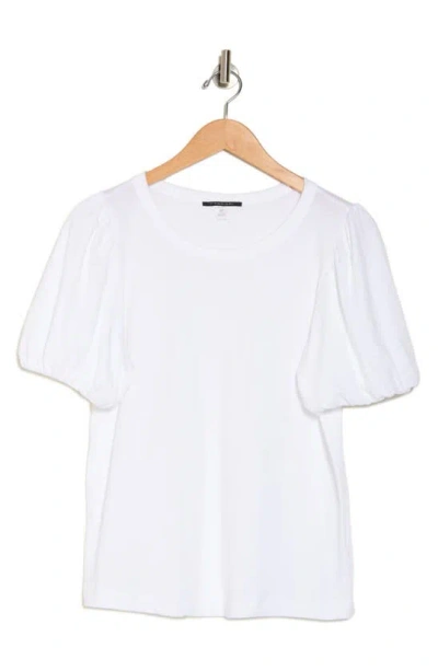 T Tahari Bubble Sleeve T-shirt In White