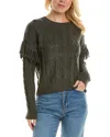 T TAHARI CABLE PULLOVER