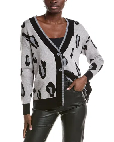 T Tahari Cardigan In Grey