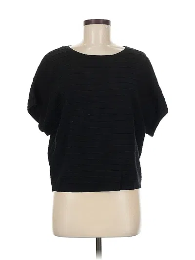 Pre-owned T Tahari Cardigan Sweater In Black