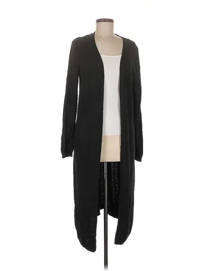 Pre-owned T Tahari Cardigan Sweater In Black